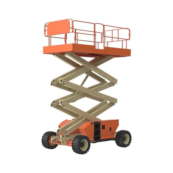 scissor lifts offer a larger platform area and higher weight capacity compared to other aerial work platforms